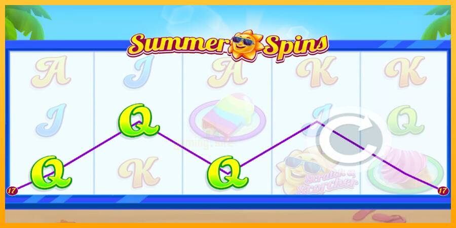 Summer Spins gaming machine for money, picture 2