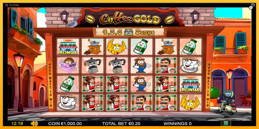 Coffee Gold gaming machine for money, picture 1