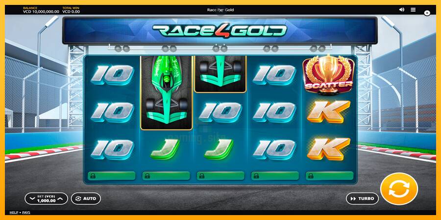 Race4Gold gaming machine for money, picture 1