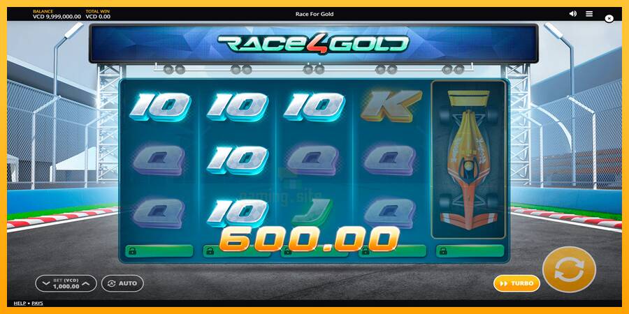 Race4Gold gaming machine for money, picture 2