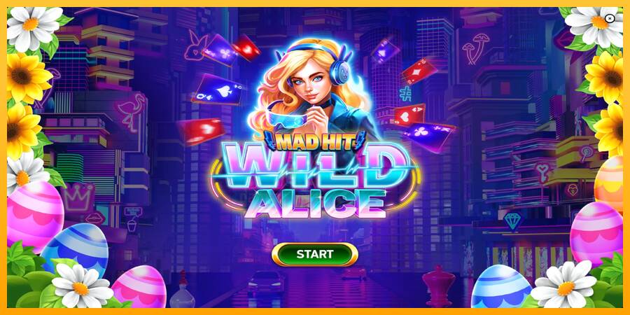 Mad Hit Wild Alice Easter gaming machine for money, picture 1