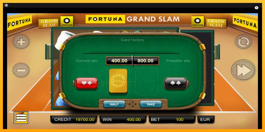 Fortuna Grand Slam gaming machine for money, picture 3