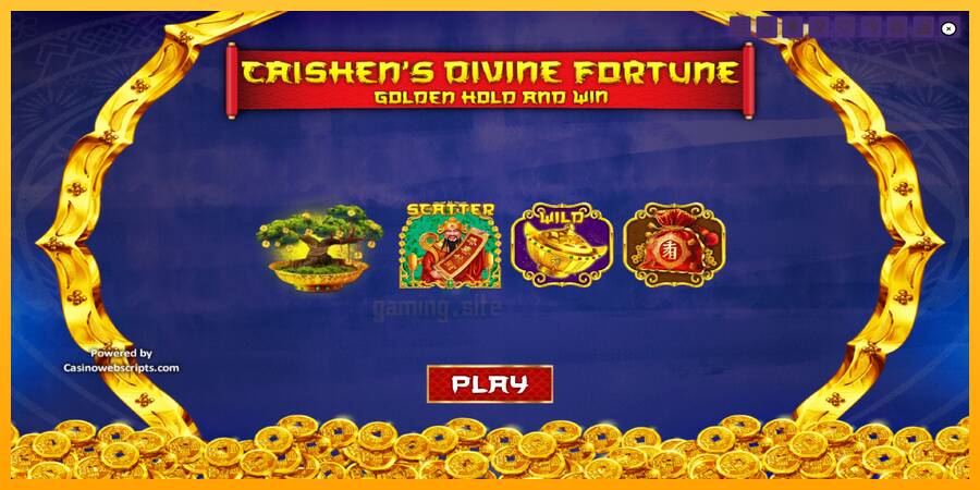 Caishens Divine Fortune gaming machine for money, picture 1