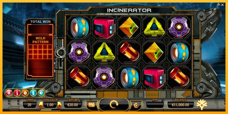 Incinerator gaming machine for money, picture 2