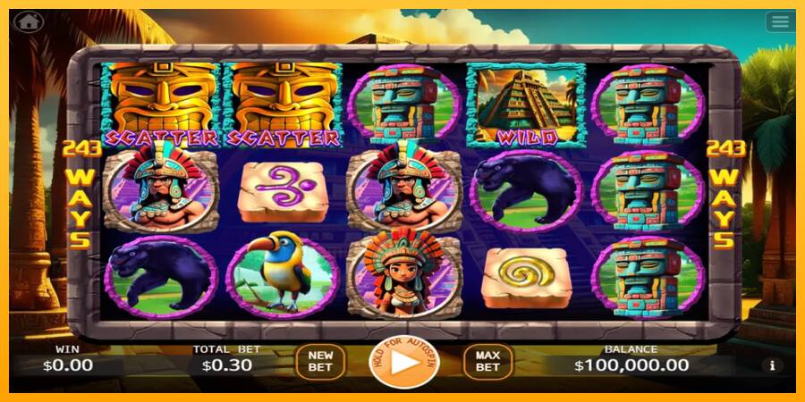 Mayan Civilization gaming machine for money, picture 1