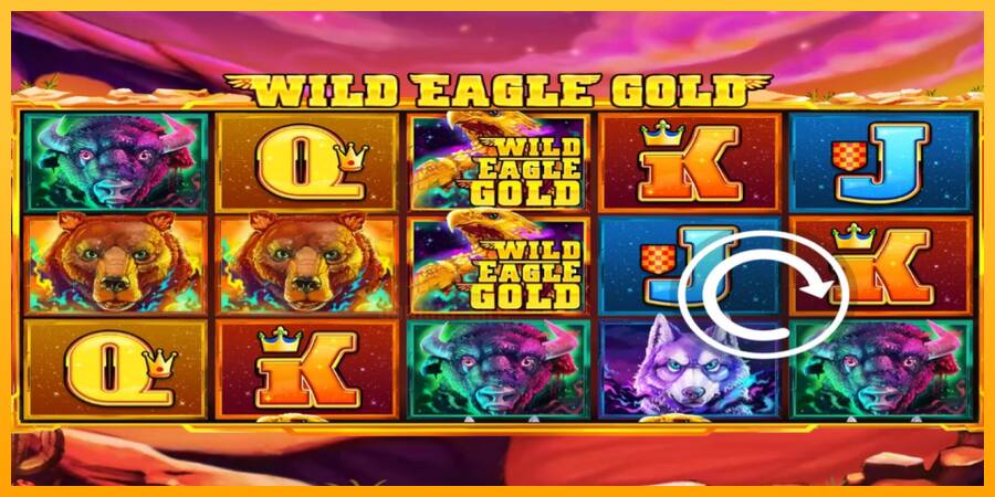 Wild Eagle Gold gaming machine for money, picture 1