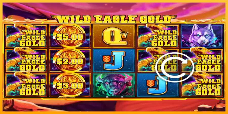 Wild Eagle Gold gaming machine for money, picture 4