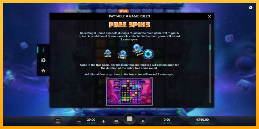 Space Miners Dream Drop gaming machine for money, picture 6