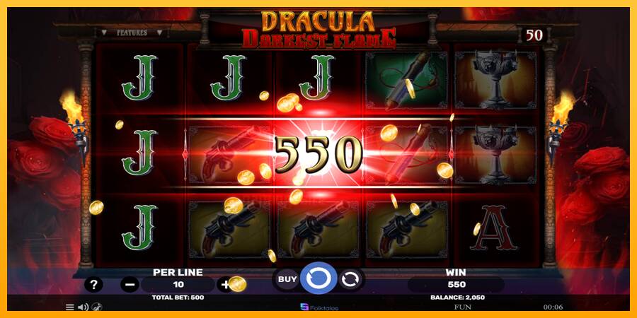 Dracula - Darkest Flame gaming machine for money, picture 3