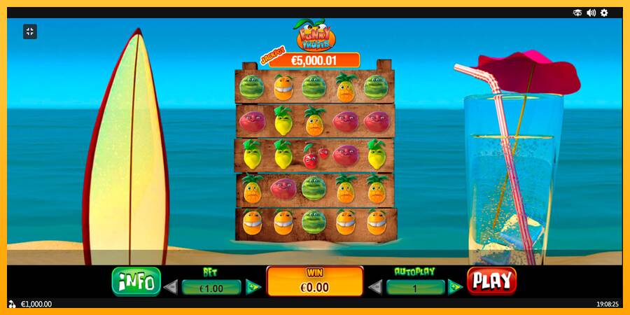 Funky Fruits gaming machine for money, picture 1