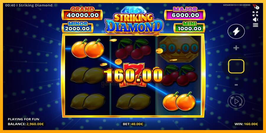 Striking Diamond gaming machine for money, picture 3