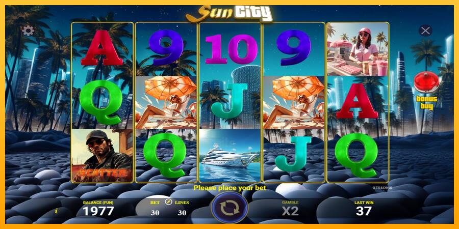 Sun City gaming machine for money, picture 1