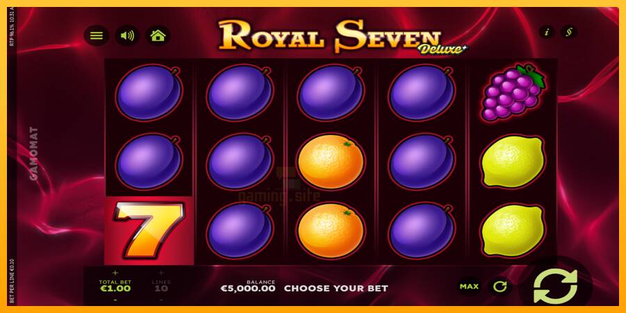 Royal Seven Deluxe gaming machine for money, picture 2