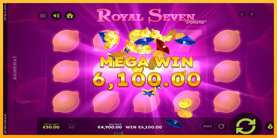 Royal Seven Deluxe gaming machine for money, picture 3