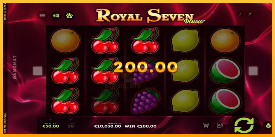 Royal Seven Deluxe gaming machine for money, picture 4