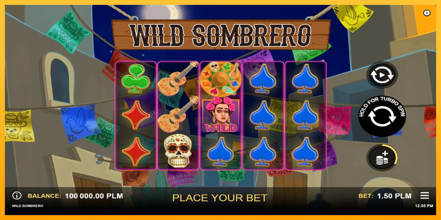 Wild Sombrero gaming machine for money, picture 1