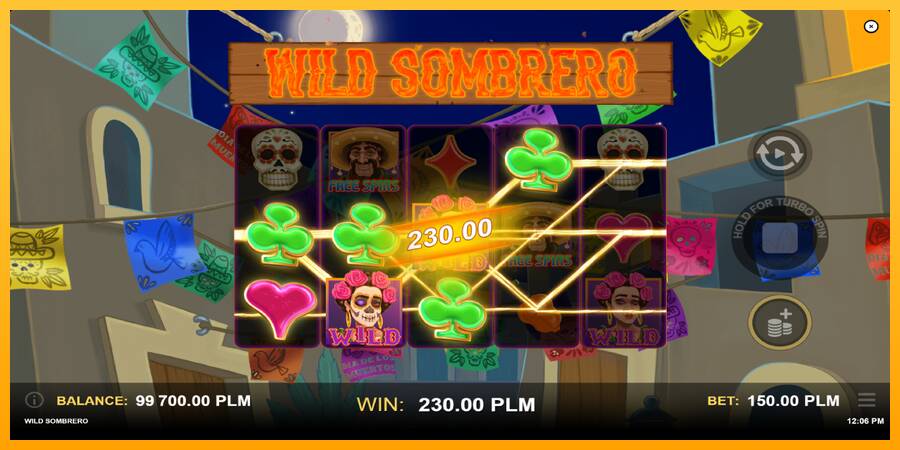 Wild Sombrero gaming machine for money, picture 2