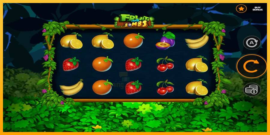 Fruits and Bombs gaming machine for money, picture 1