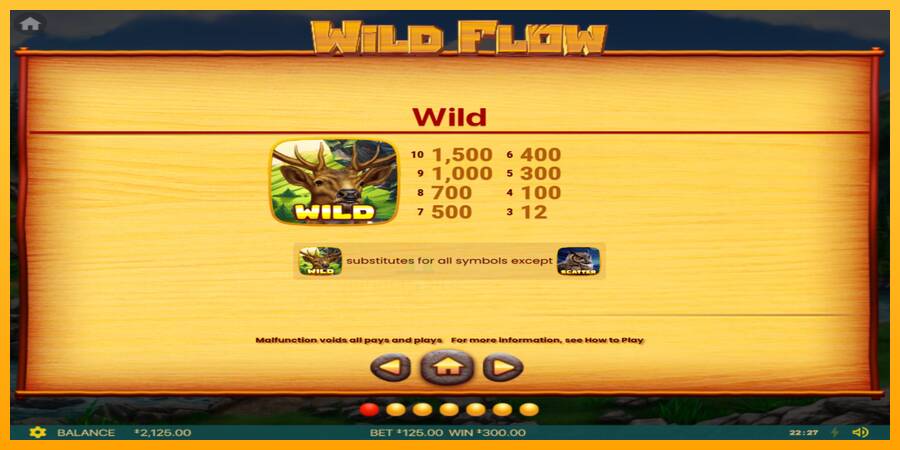 Wild Flow gaming machine for money, picture 3