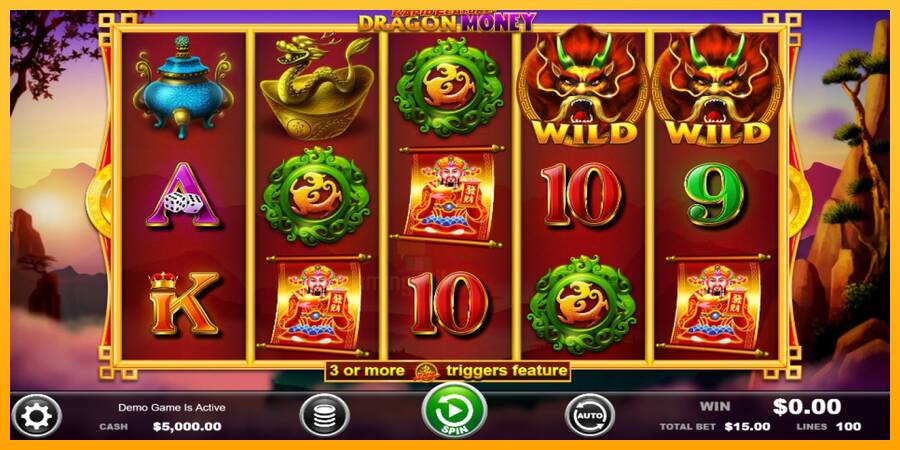 Rapid Feature Dragon Money gaming machine for money, picture 1