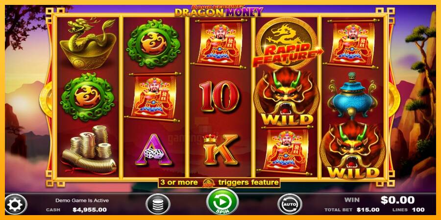 Rapid Feature Dragon Money gaming machine for money, picture 2