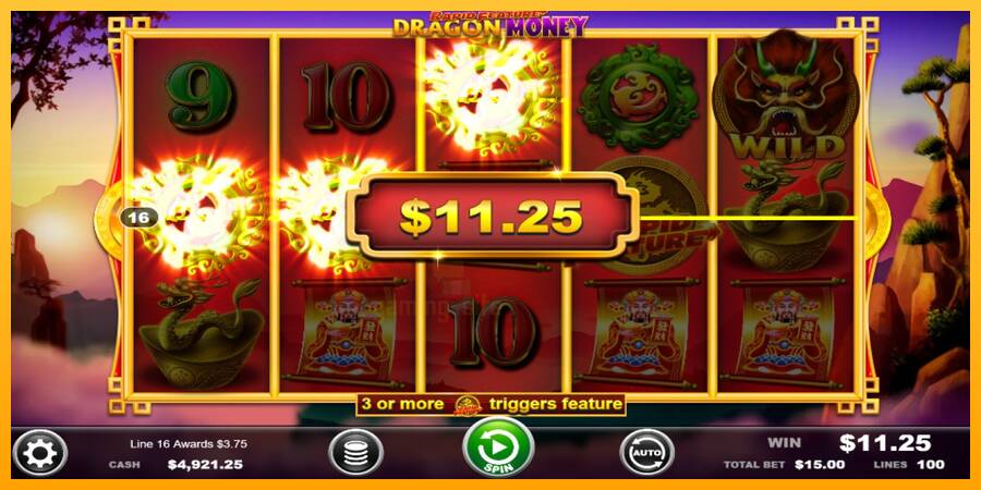 Rapid Feature Dragon Money gaming machine for money, picture 3