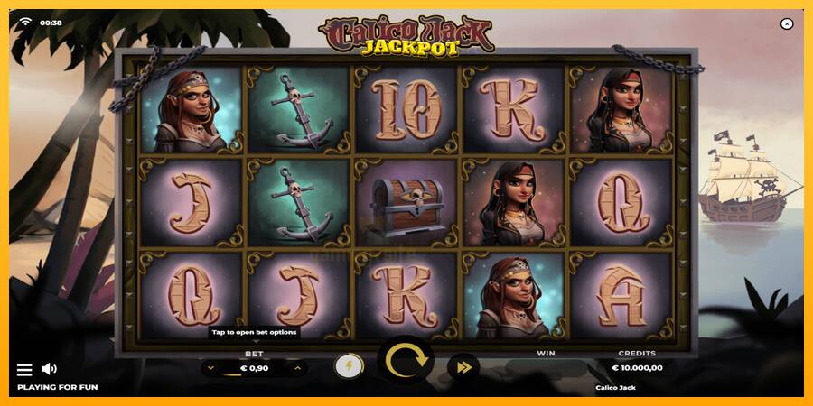 Calico Jack Jackpot gaming machine for money, picture 1