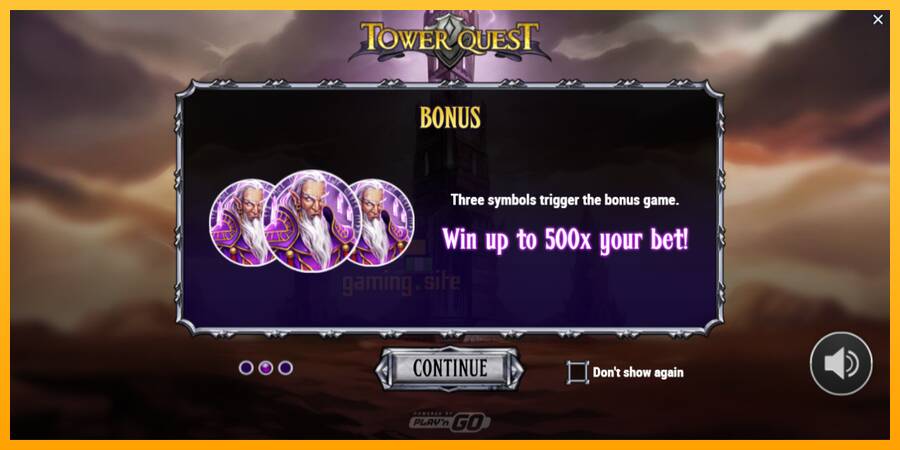 Tower Quest gaming machine for money, picture 1