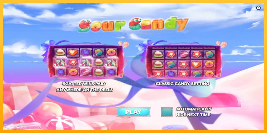 Sour Candy gaming machine for money, picture 1