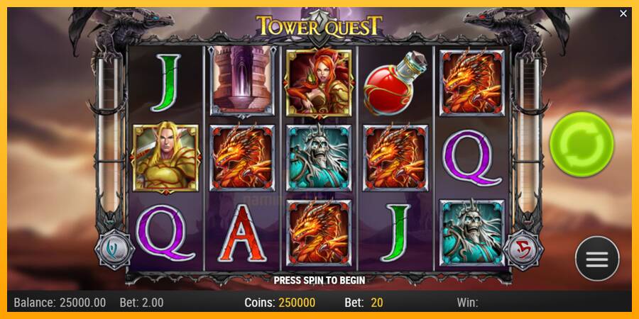 Tower Quest gaming machine for money, picture 2