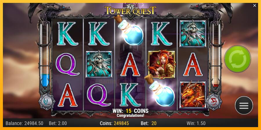 Tower Quest gaming machine for money, picture 4