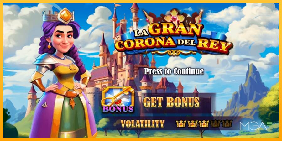 La Gran Corona del Rey gaming machine for money, picture 1