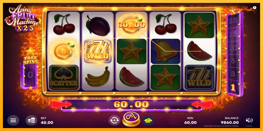 Azino Fruit Machine x25 gaming machine for money, picture 4