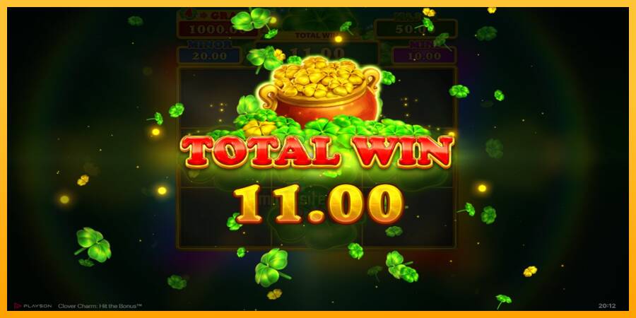 Clover Charm: Hit the Bonus gaming machine for money, picture 3