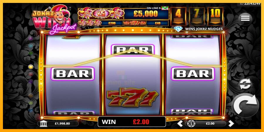 Jokrz Wild Jackpot gaming machine for money, picture 4