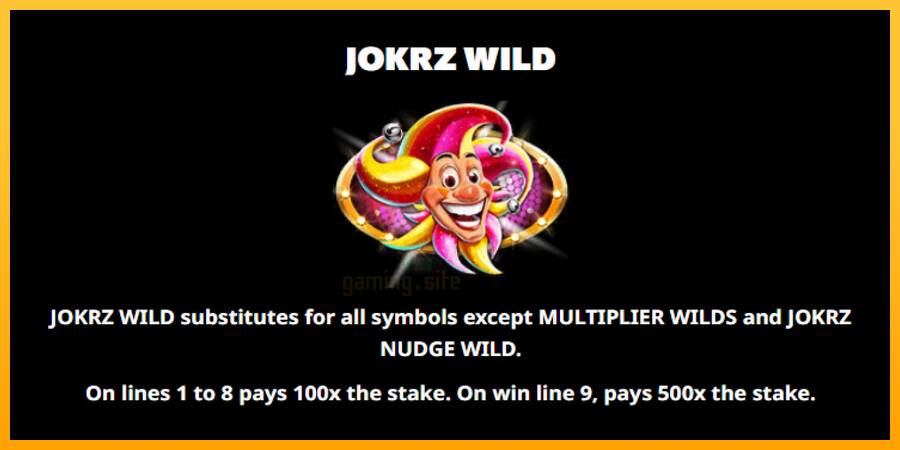 Jokrz Wild Jackpot gaming machine for money, picture 5