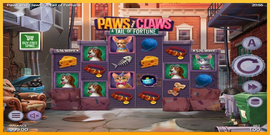 Paws and Claws: A Tail of Fortune gaming machine for money, picture 2