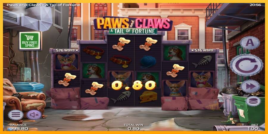 Paws and Claws: A Tail of Fortune gaming machine for money, picture 3