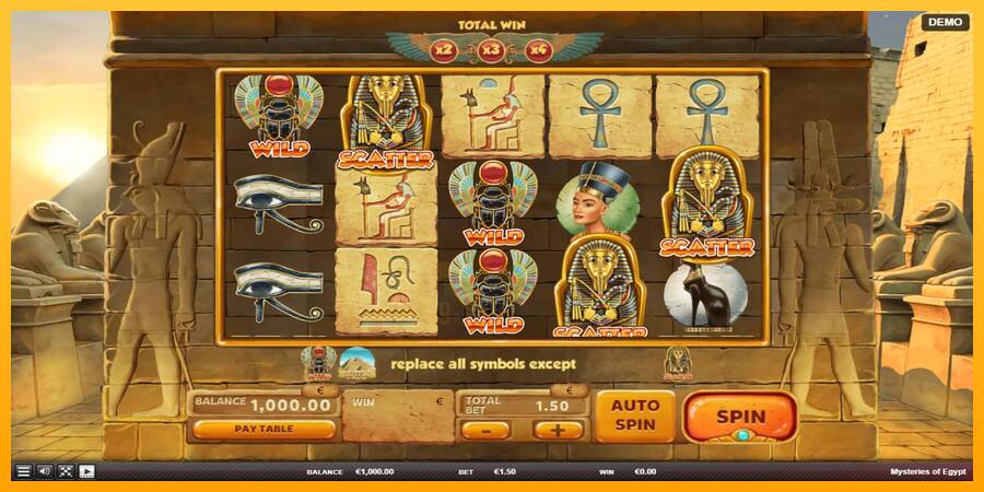 Mysteries of Egypt gaming machine for money, picture 2