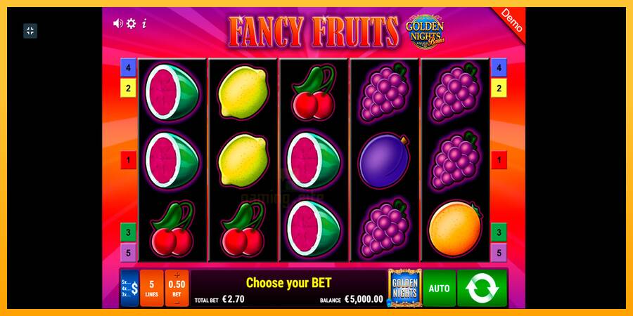 Fancy Fruits GDN gaming machine for money, picture 1