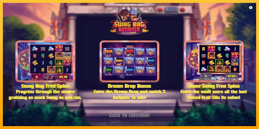 Swag Bag Bonanza Dream Drop gaming machine for money, picture 1