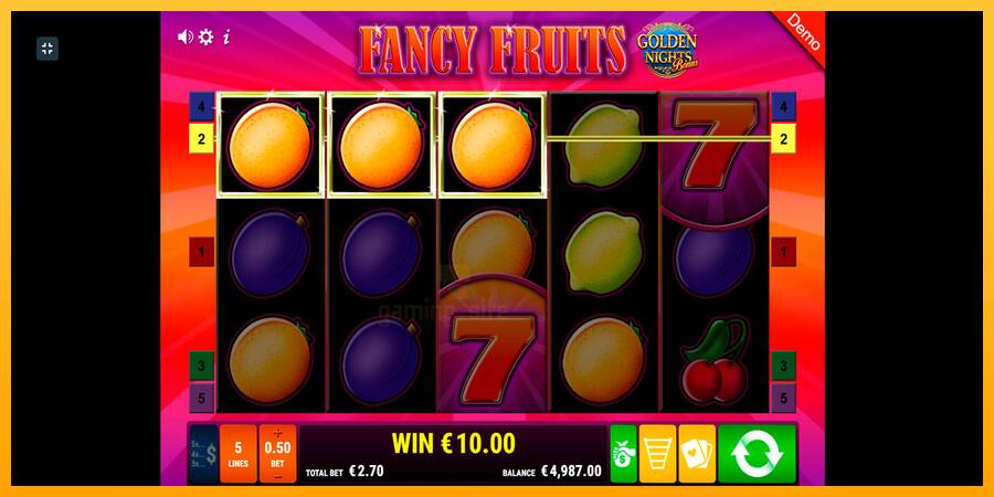 Fancy Fruits GDN gaming machine for money, picture 4