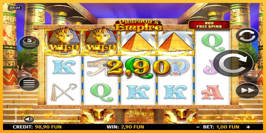 Pharaohs Empire gaming machine for money, picture 3