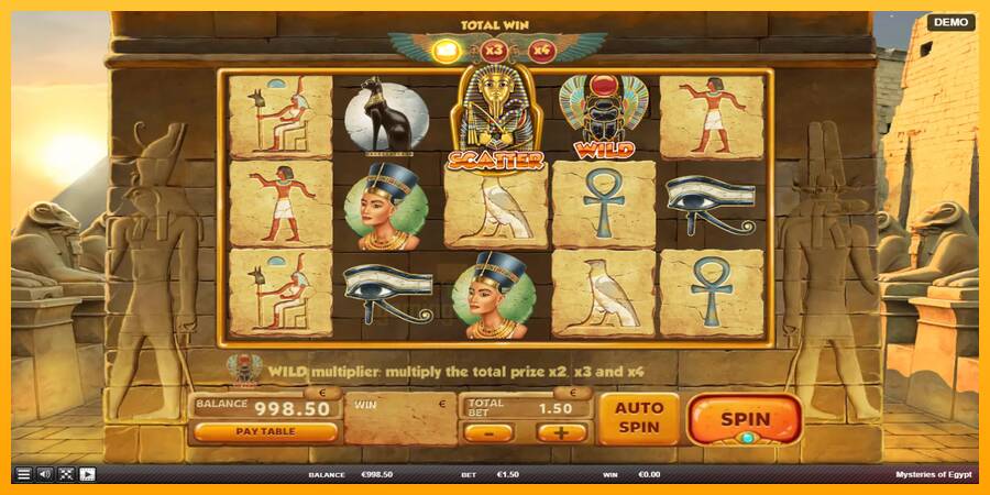 Mysteries of Egypt gaming machine for money, picture 3