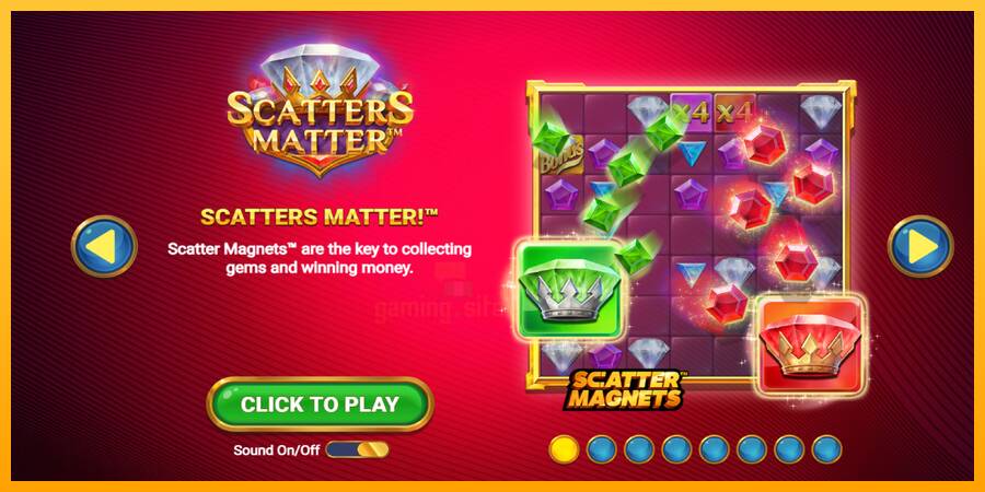 Scatters Matter gaming machine for money, picture 1