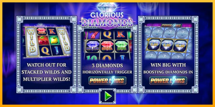 Glorious Diamonds gaming machine for money, picture 1