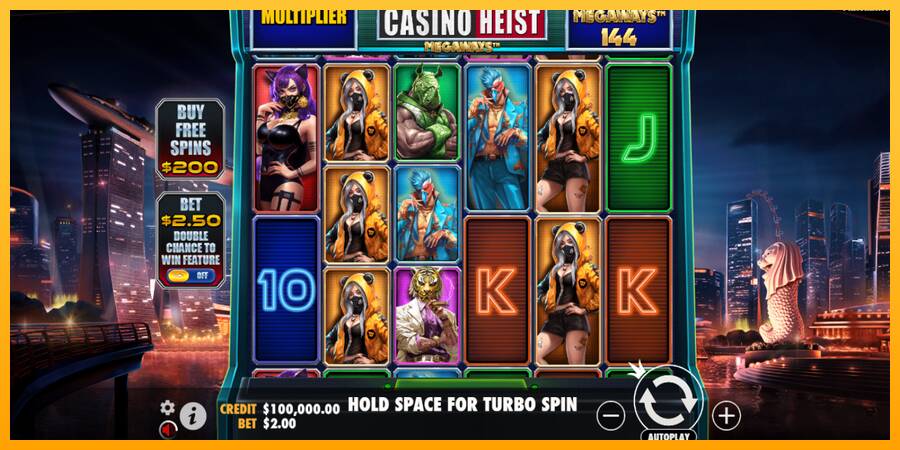 Casino Heist Megaways gaming machine for money, picture 2