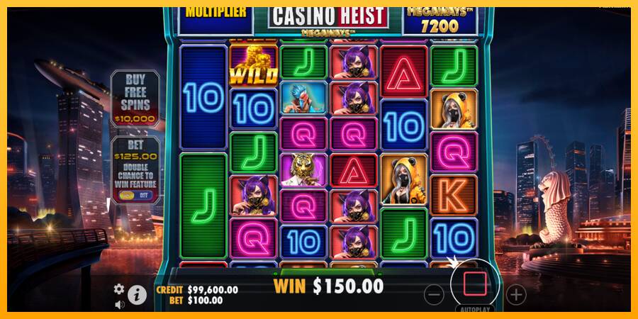 Casino Heist Megaways gaming machine for money, picture 3