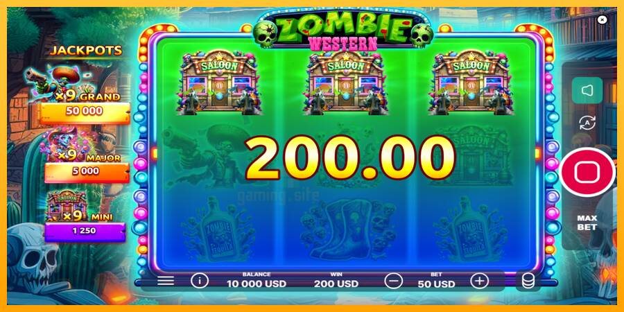 Western Zombie gaming machine for money, picture 4