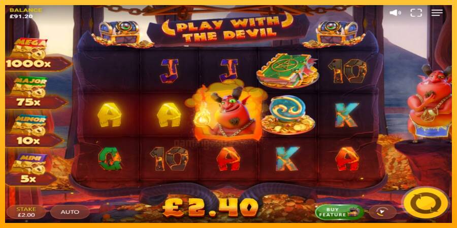 Play with the Devil gaming machine for money, picture 3